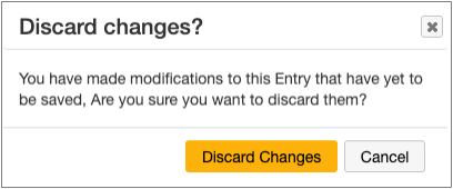 Inactivity Warning Message